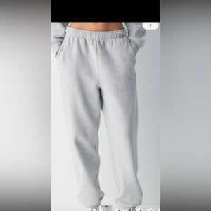Aritzia Gray Track Pants
